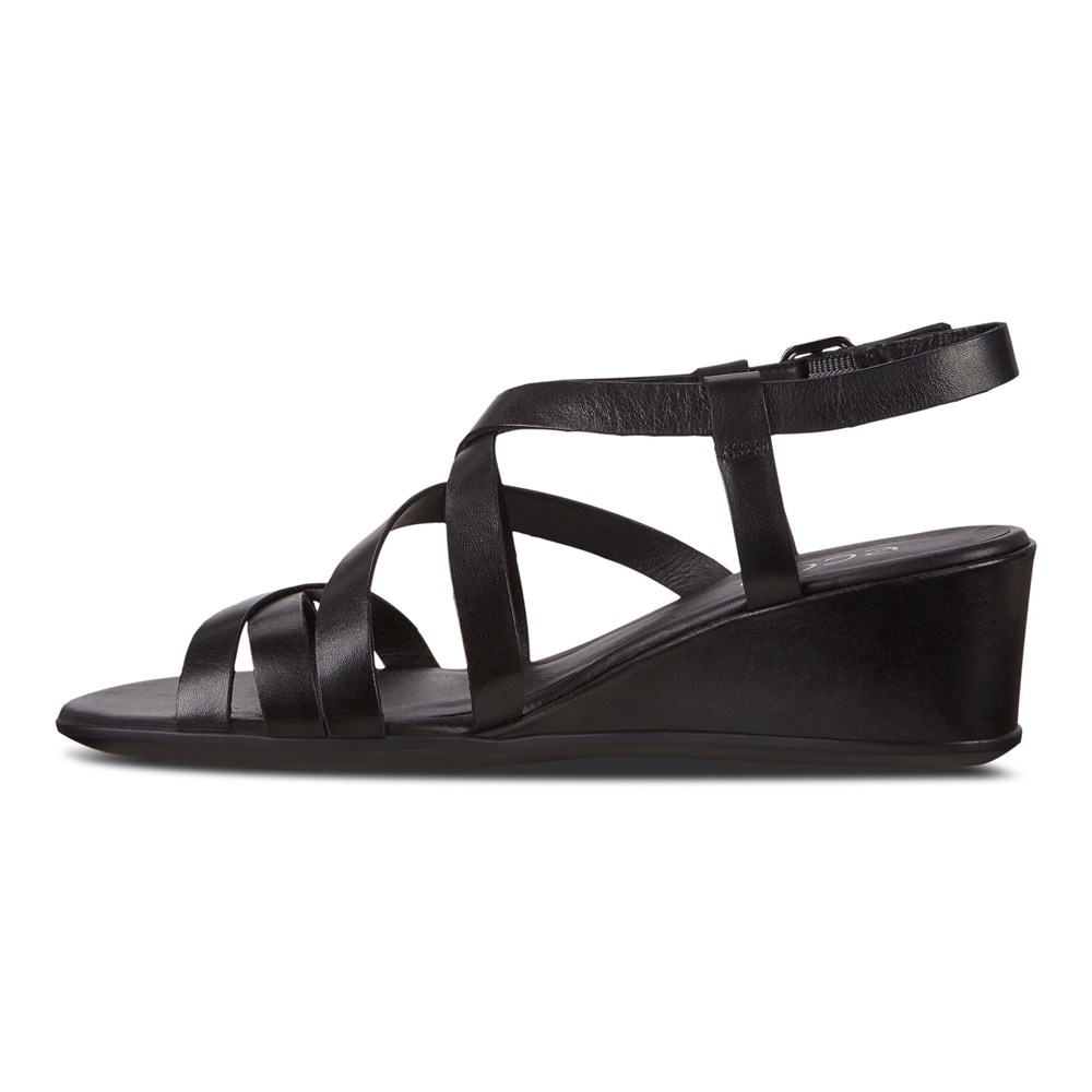 Sandalias Mujer - ECCO Shape 35 Wedge - Negros - PSU942061